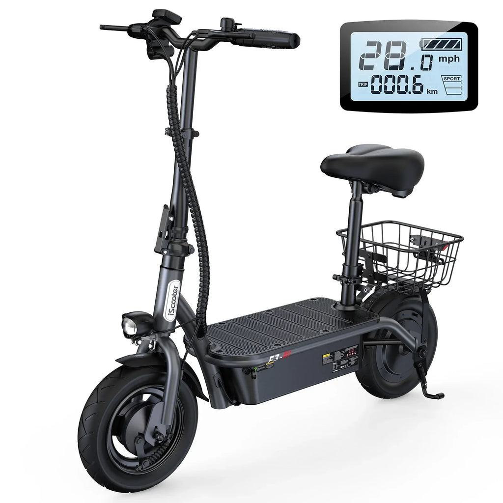 Iscooter – Trottinette électrique avec Siège