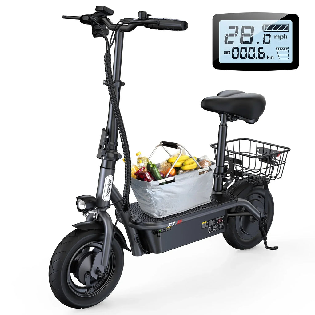 Iscooter – Trottinette électrique avec Siège