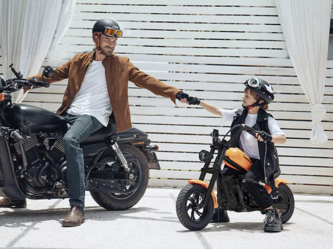 Moto enfant sportive