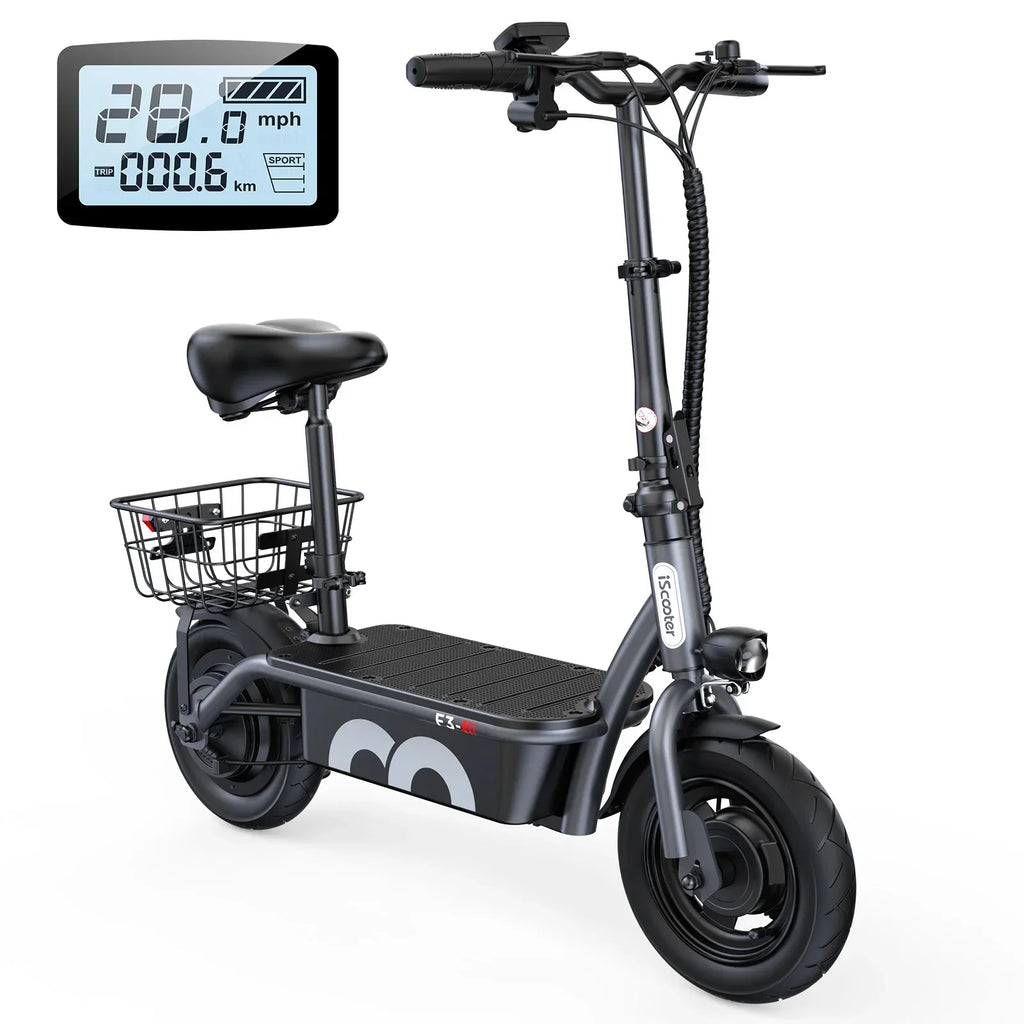 Iscooter – Trottinette électrique avec Siège