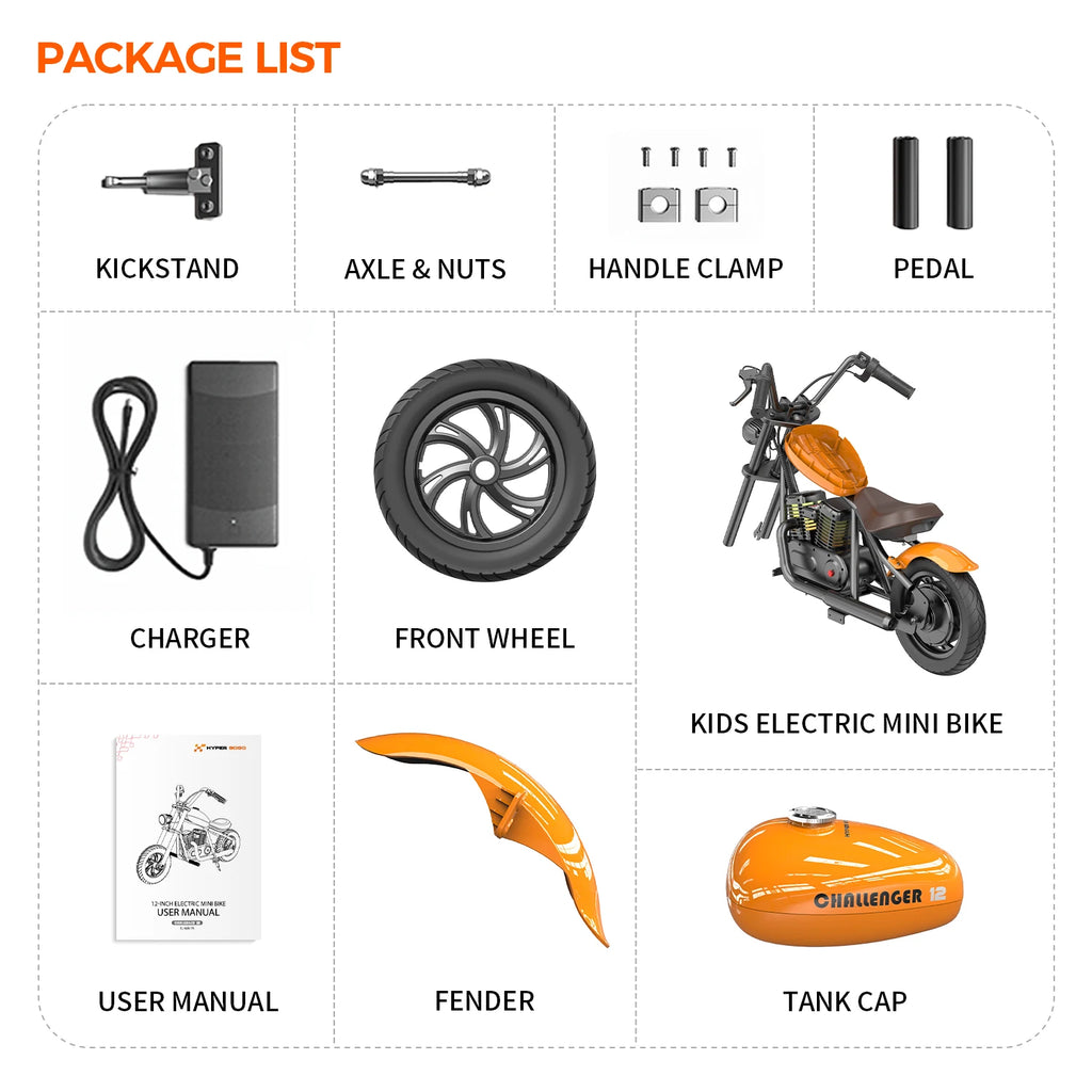 Moto enfant sportive