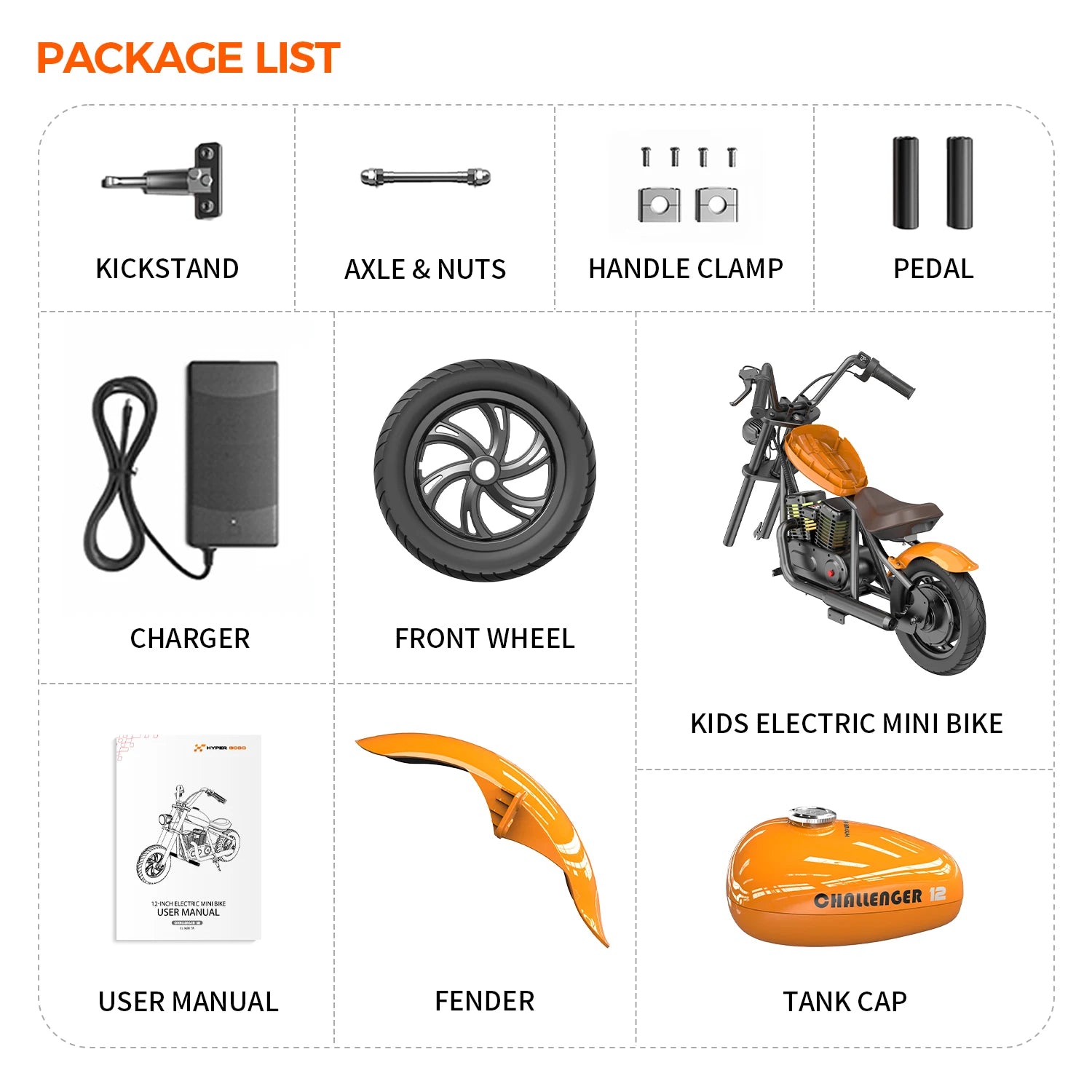 Moto enfant sportive