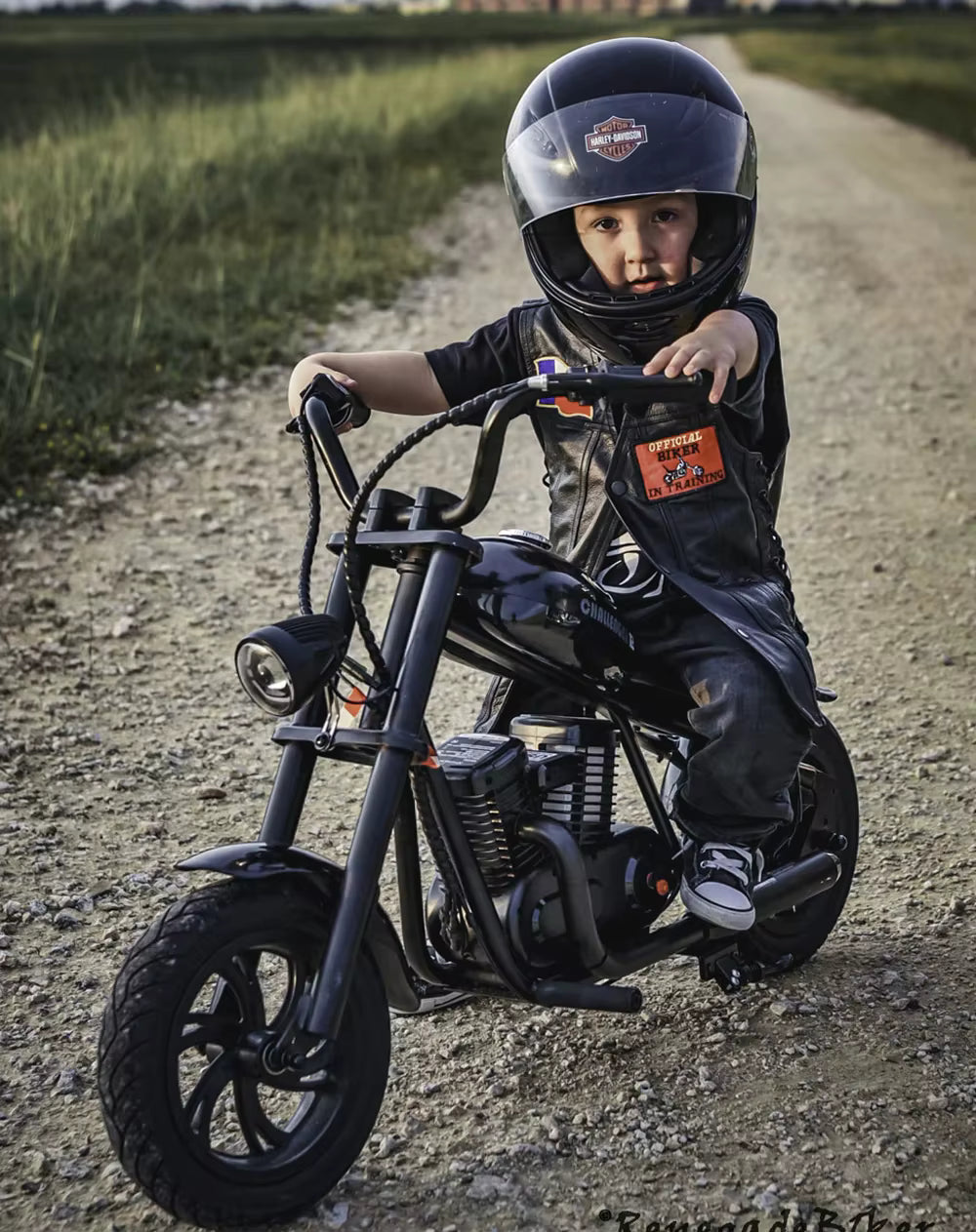 Moto enfant sportive