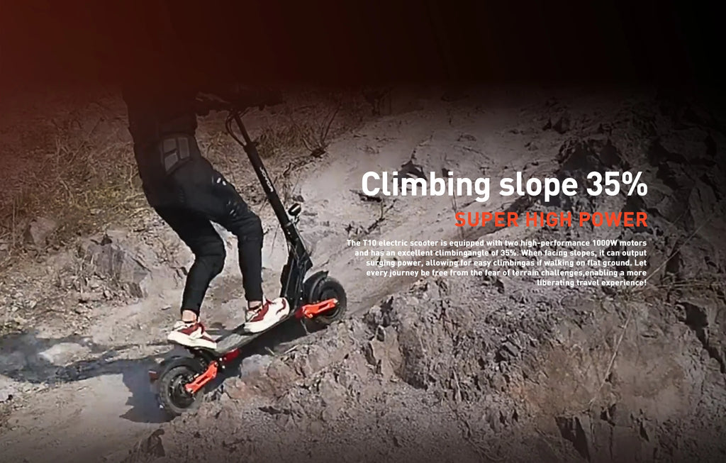 Joyor T10 – Trottinette électrique Double Moteur