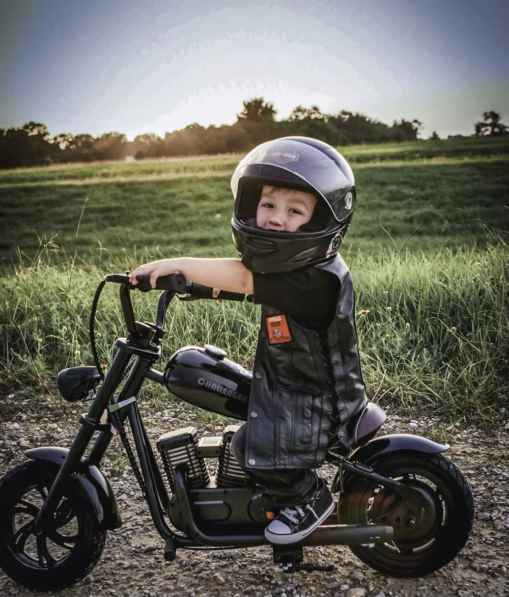 Moto enfant sportive