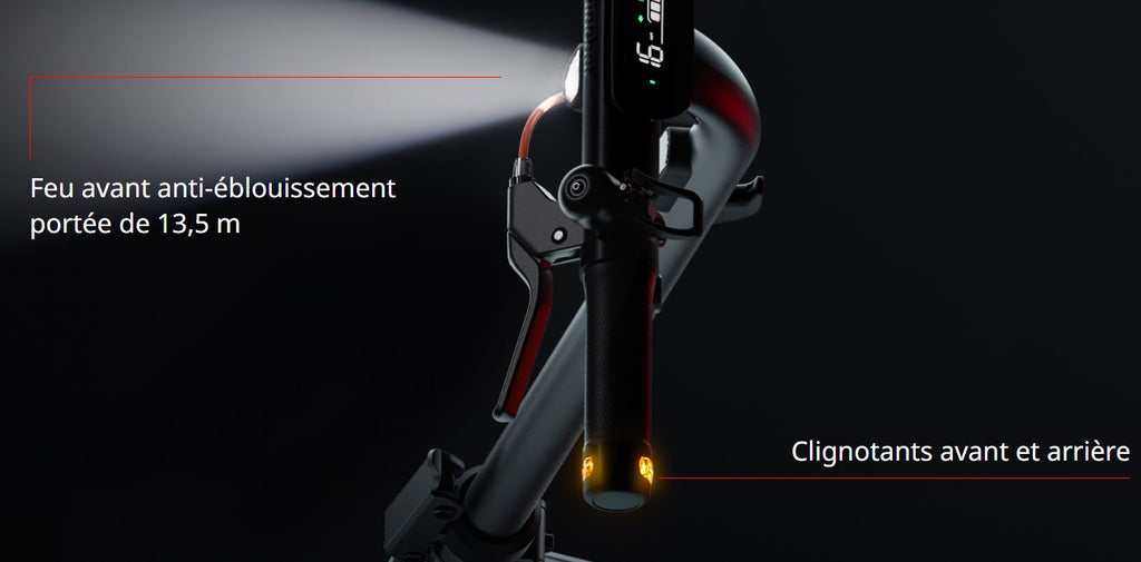 Ninebot E2 PRO – Trottinette Électrique 350W, 25 km/h, 40 km d’autonomie